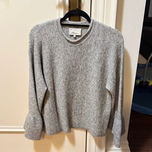 Heather Gray Crew Neck Sweater
